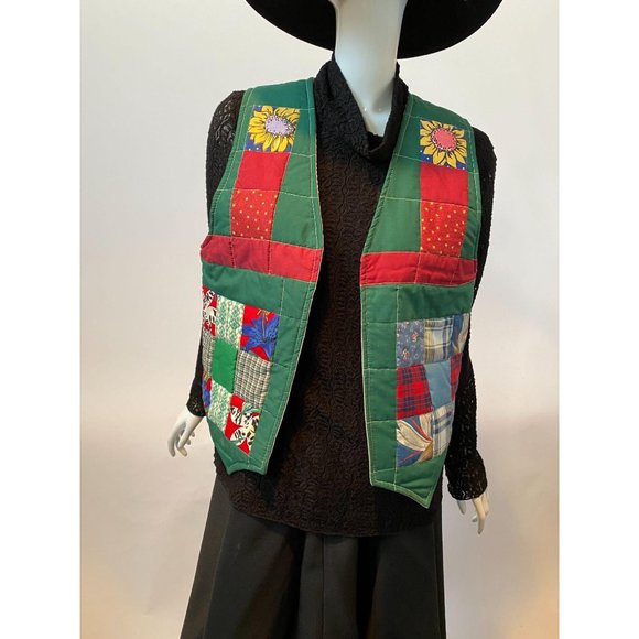 Handmade Patchwork Vest - Picture 5 of 8